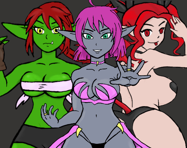 Cover image for Dungeon Puzzle Fighter: Lewd Match
