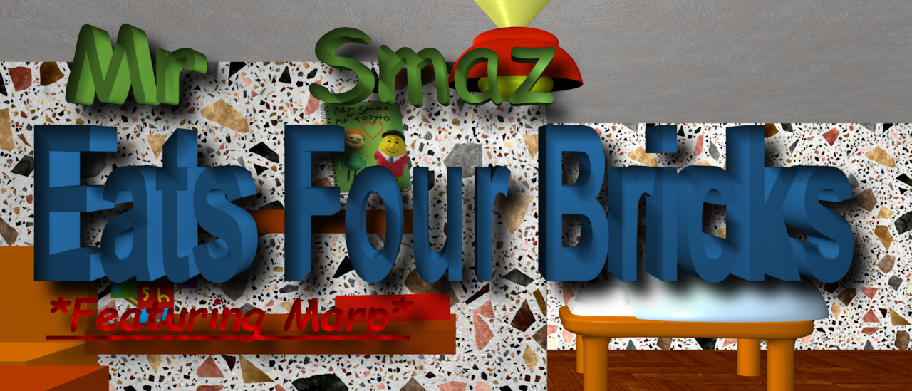 Mr Smaz Eats Four Bricks *Featuring Marp*