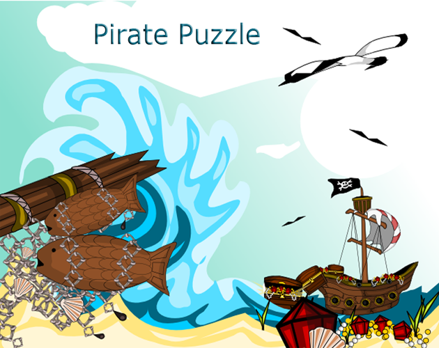 Pirate Puzzle By Bardon For Trijam #257: The 3 Hour Game Jam - Itch.io