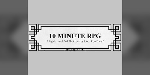 Cover image for 10 Minute RPG