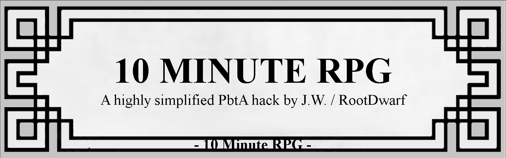 10 Minute RPG