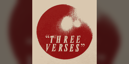 Cover image for THREE VERSES