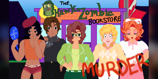 Cover image for The HawkZombie Bookstore MURDER