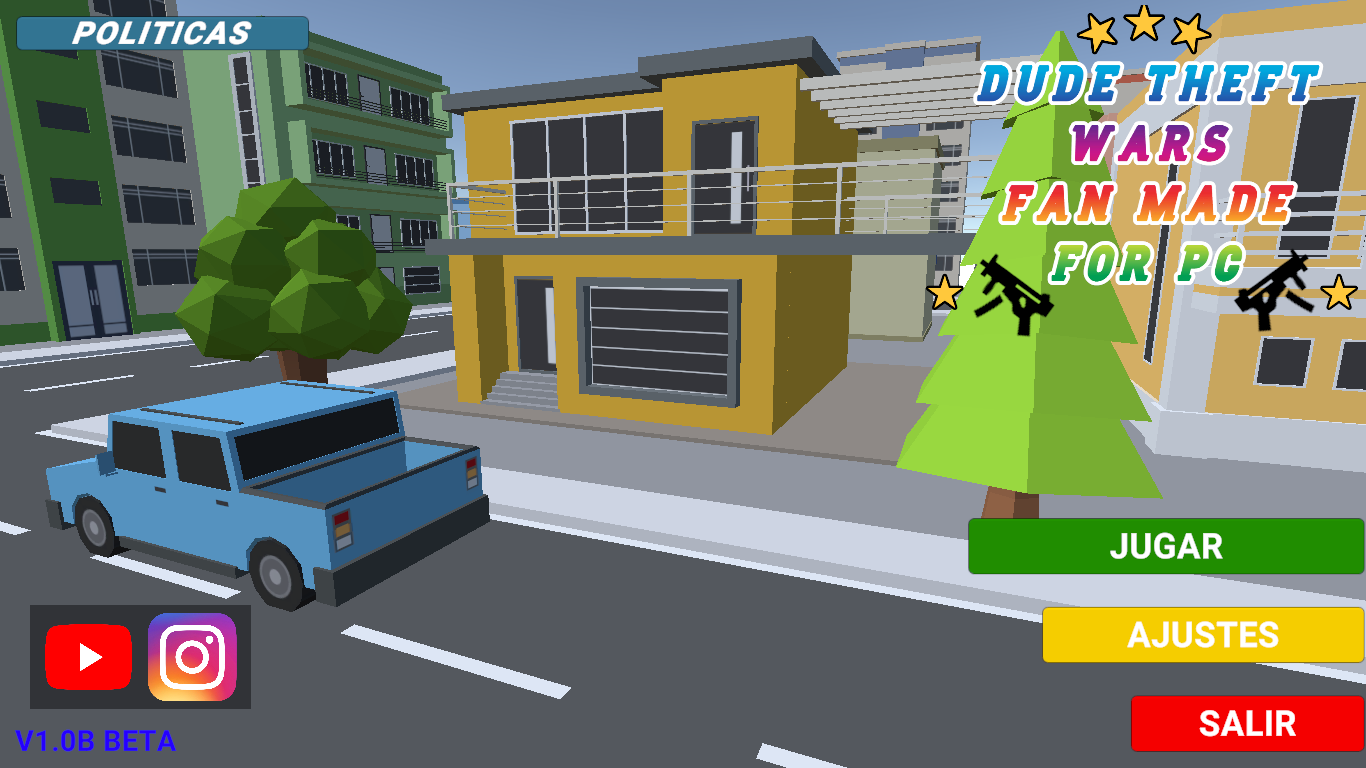 DUDE THEFT WARS FAN MADE FOR PC PROGRESS - itch.io
