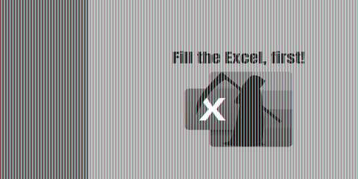 Cover image for Fill your Excel, first!