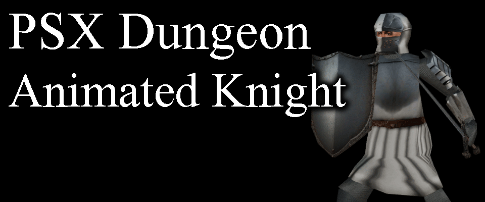 Animated Knight Character