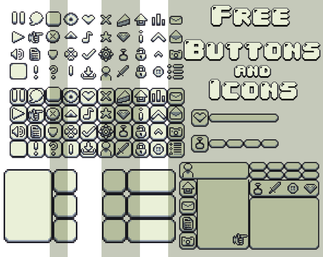 Free Buttons & Icons