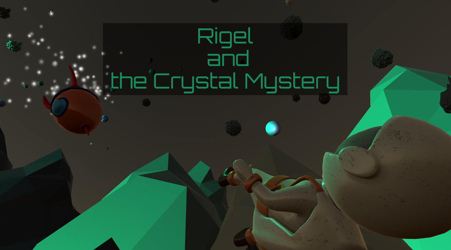 Cover image for Rigel and the Crystal Mystery