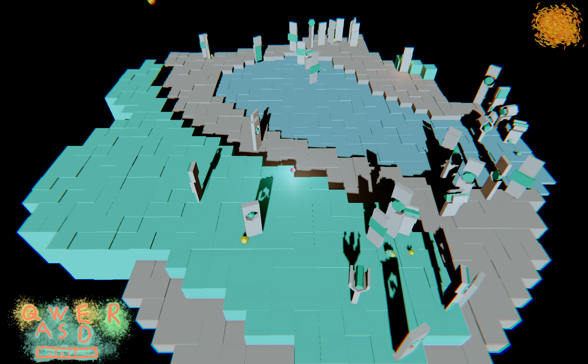 Cold-Warm Exploration Game