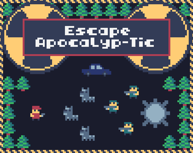 Cover image for Escape Apocalyp-Tic