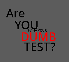 Are you dumb 1.1
