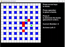 Cover image for bomberman clone but turn based