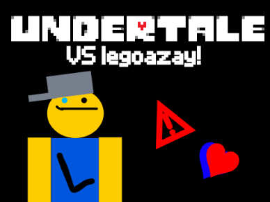 undertale VS legozay! by legozay58