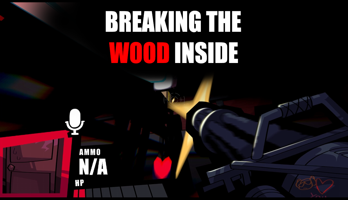 Cover image for BREAKING THE WOOD INSIDE