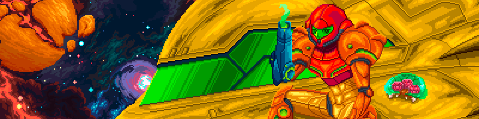 Super Metroid Animated Wallpaper
