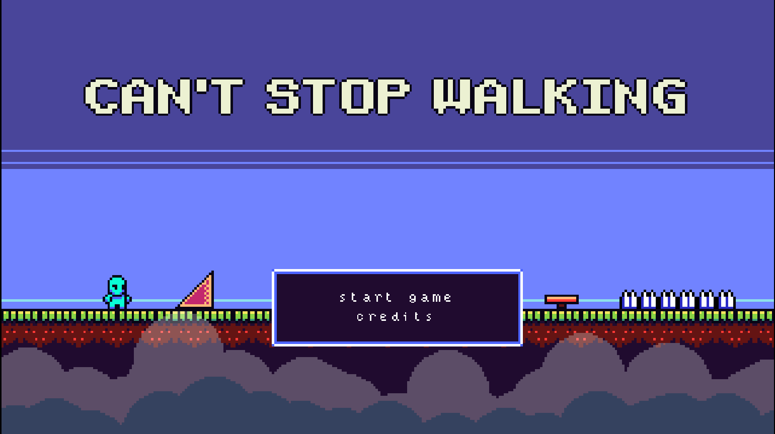 Cover image for Can't stop walking
