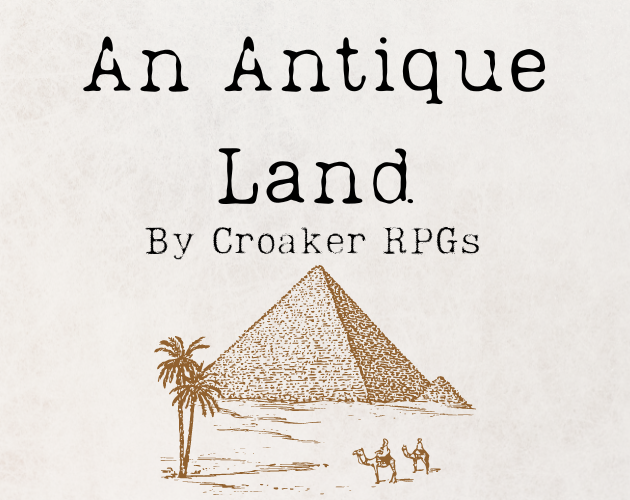 Cover image for An Antique Land