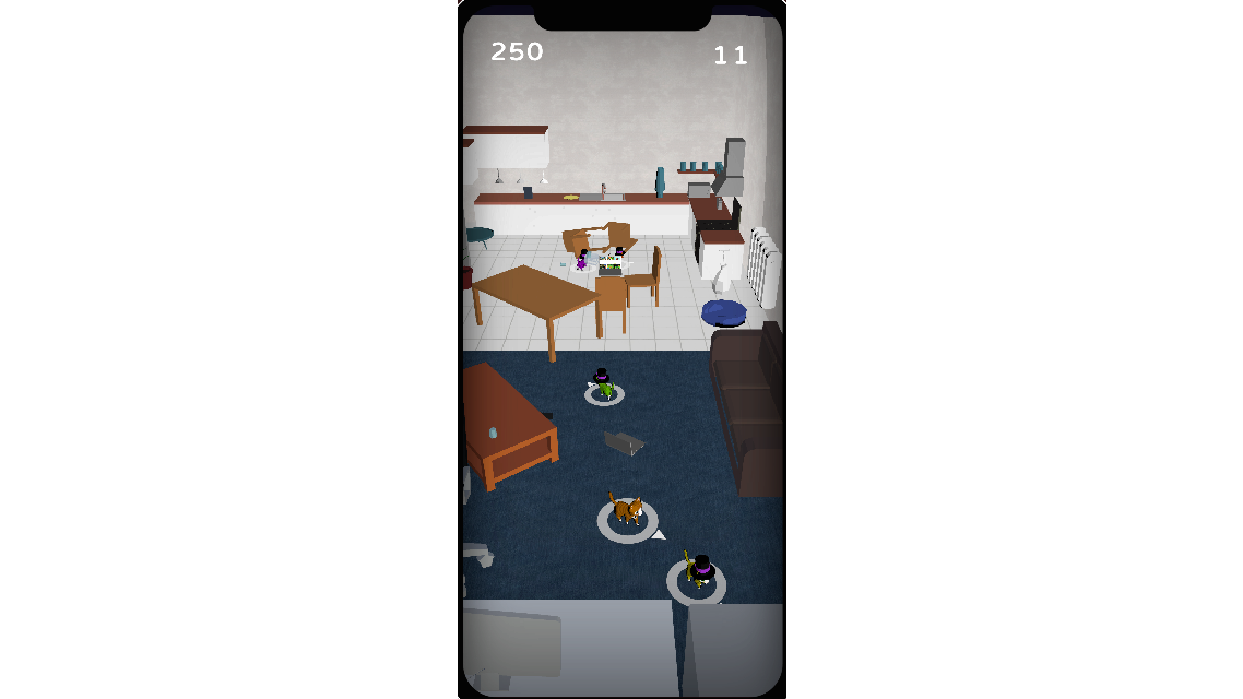 Meow Bash 3D