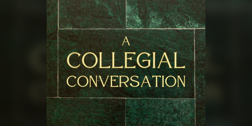 Cover image for A Collegial Conversation