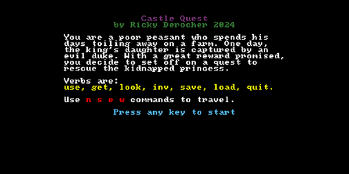 Cover image for Castle Quest (Amiga)