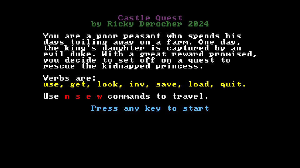 Cover image for Castle Quest (Amiga)