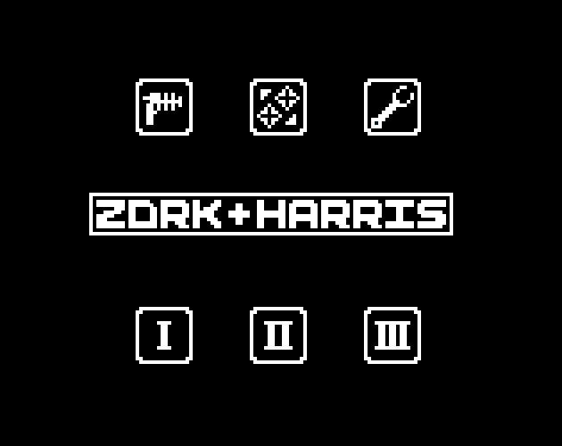 Cover image for Zork + Harris