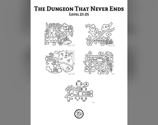 The Dungeon That Never Ends - Level 21 to 25  