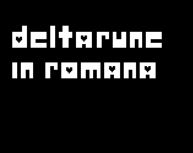 DELTARUNE in romana (ambele capitole)