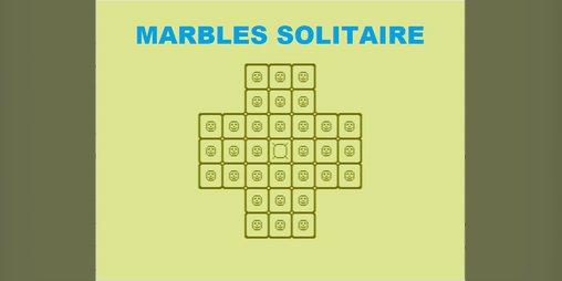 Cover image for Marbles Solitaire