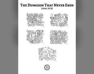 The Dungeon That Never Ends - Level 31 to 35  