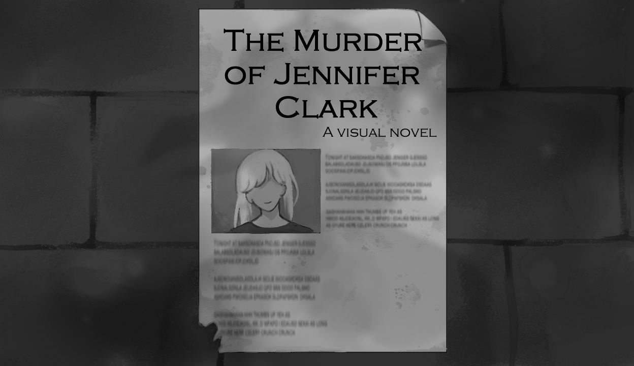 The Murder of Jennifer Clark by SarcasticCyborg