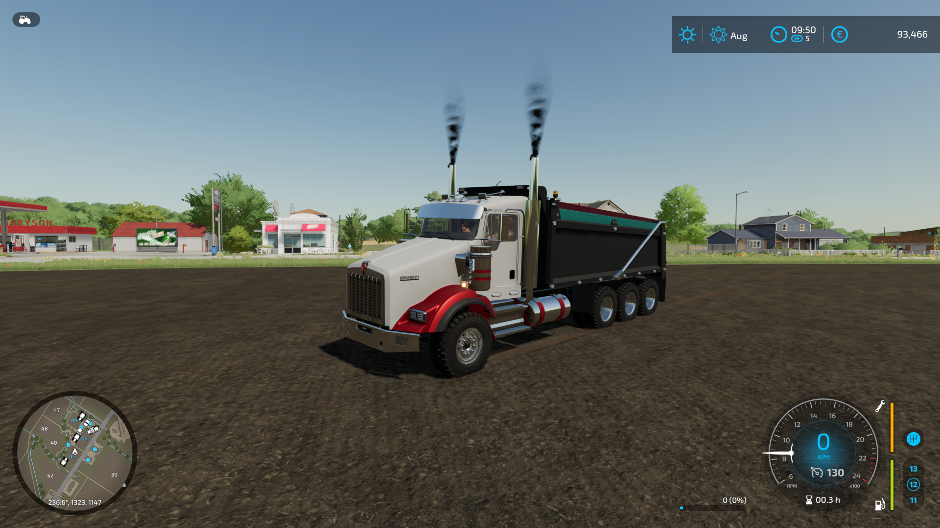 Cover image for Kenworth T800 Dump truck V2