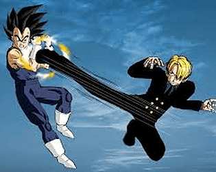 Clash Of Rivals - Vegeta VS Sanji