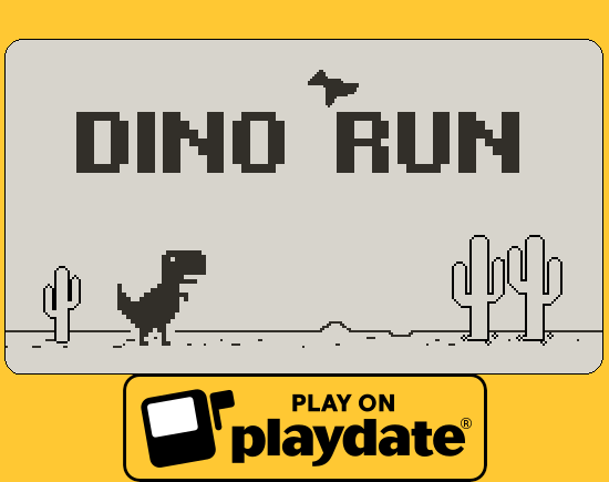Playdate Dino Run