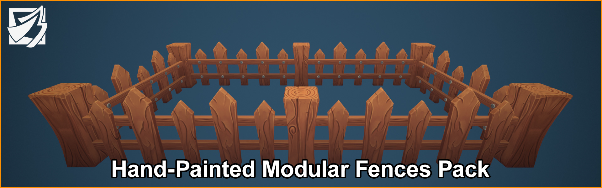 Hand-Painted Modular Fences Pack