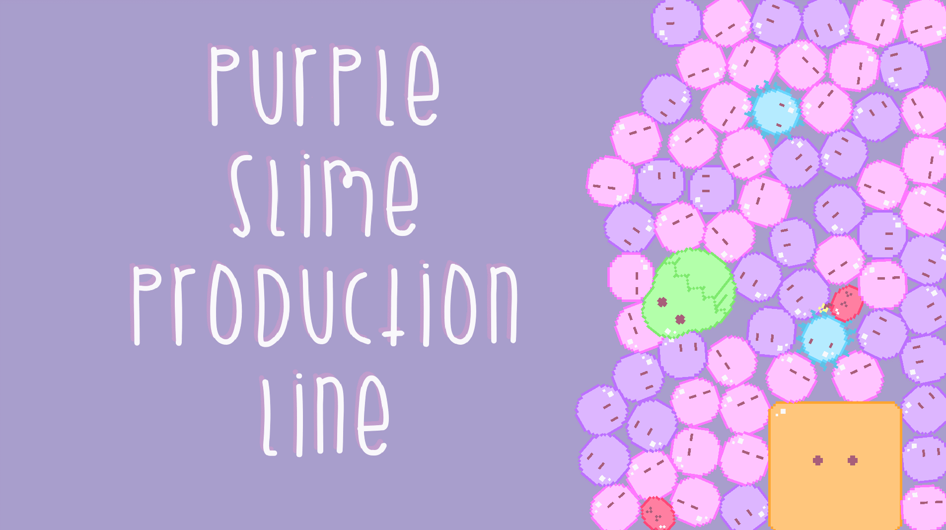 Purple Slime Production Line by Steve O'Gorman