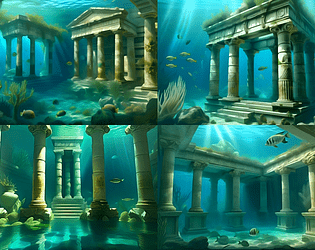 Underwater World - Modular Underwater - Stylized Underwater