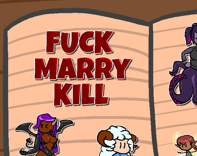 F*Ck Marry Kill Gioco Di Societa Fottiti Sposati Uccidi