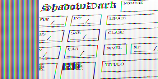 Cover image for Shadowdark Character Sheet (spanish)