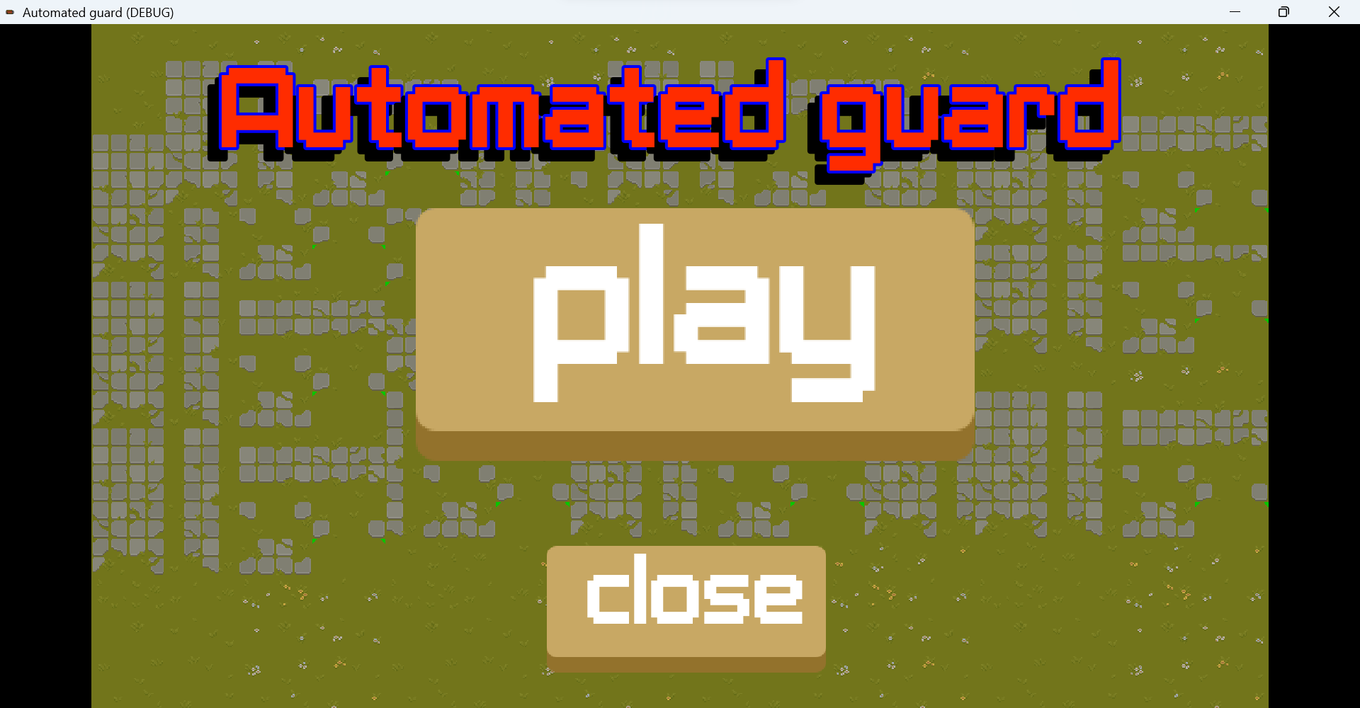 automated guard by ahmedamr_dev for Spring Game Jam @ Matfyz 2024 ...