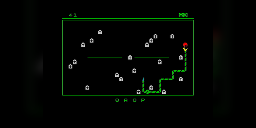 Cover image for ZXnake (Sinclair ZX Spectrum) by Moisés Garín Escrivá