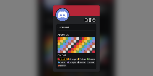 Cover image for Discord About Me Pixel Art Creator