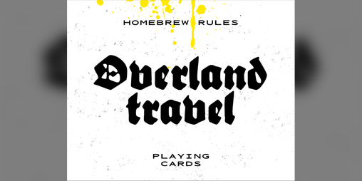 Cover image for Overland Travel Cards