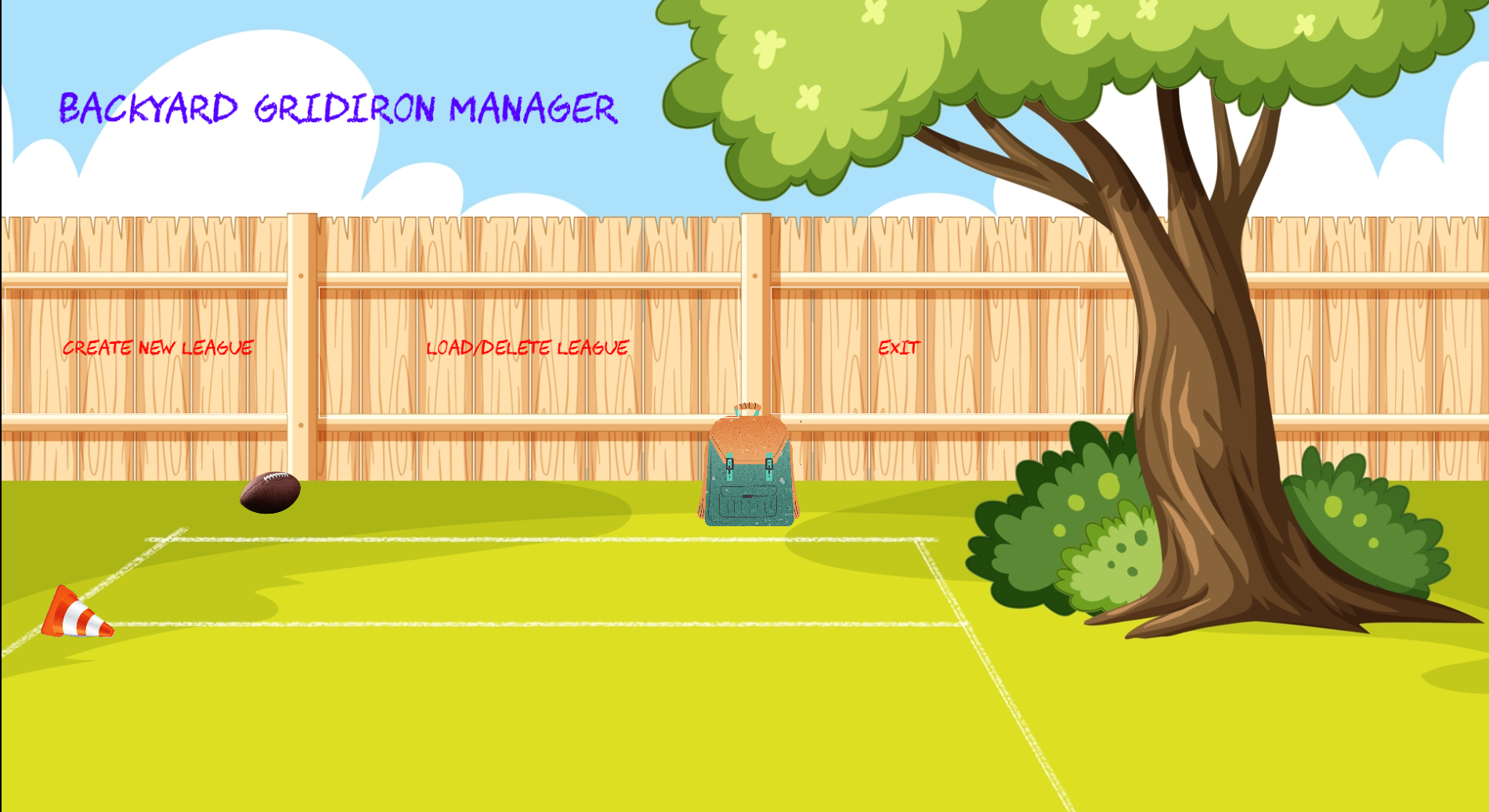 Backyard gridiron manager supporter pack