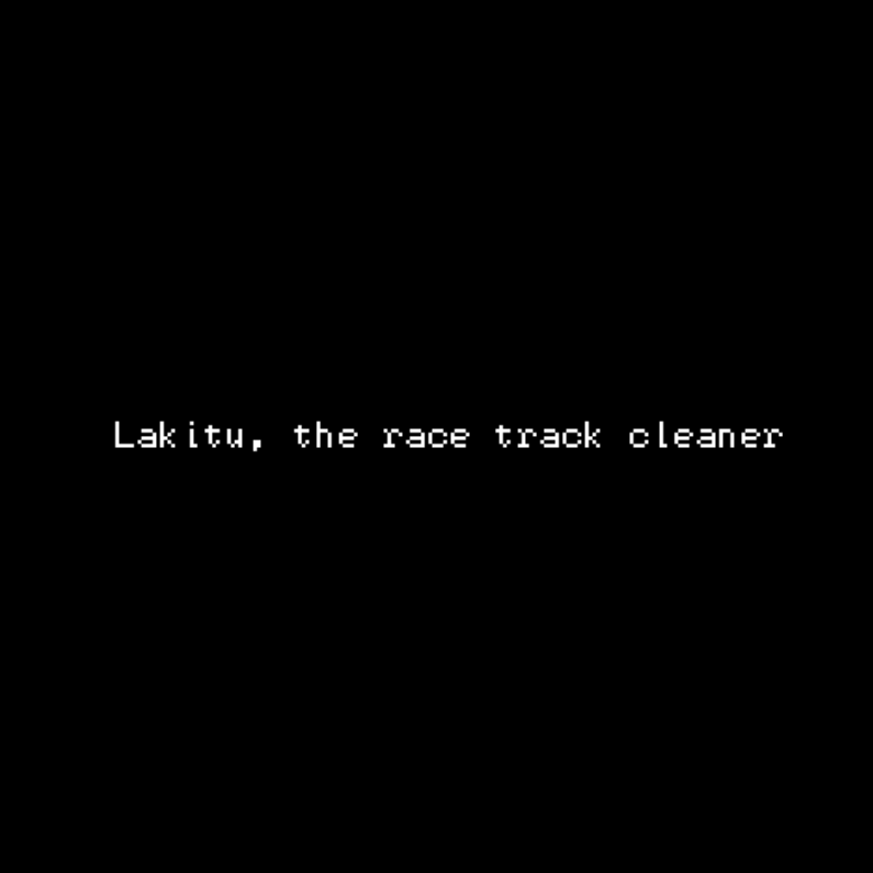Lakitu, the race track cleaner