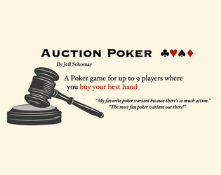 Auction Poker  