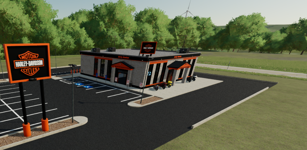 Cover image for Harley Davidson Dealership