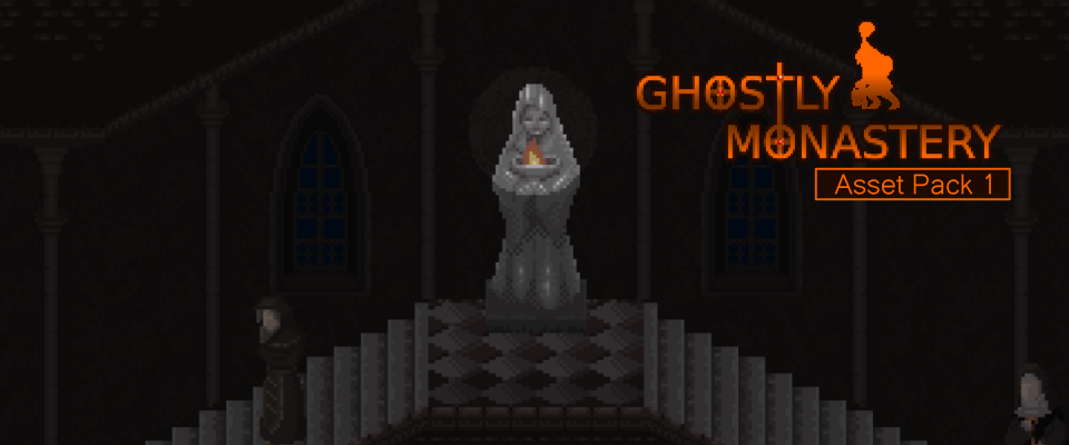 Ghostly Monastery - Game Kit - Asset Pack 1