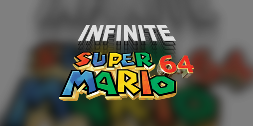 Cover image for Infinite Mario 64