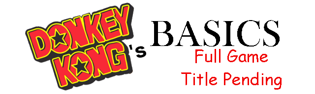 Donkey Kong's Basics Full Game (Title Pending)